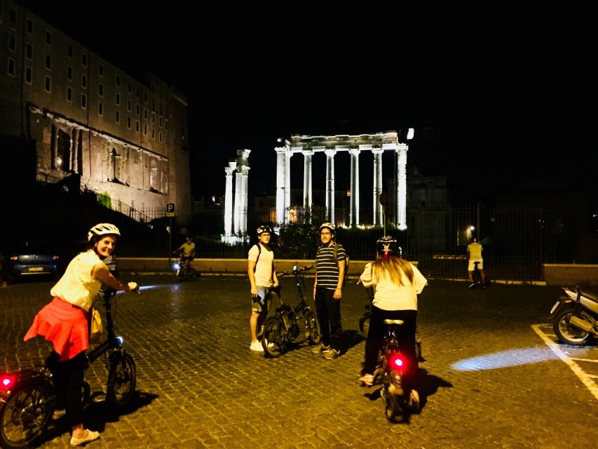 Rome by Night: E-bike Small Group Tour -Food & Wine (Option) - Campo de’ Fiori and the optional tasting