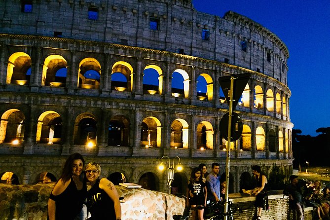 Rome by Night - Ebike Small Group Tour - Food and Wine (Option) - Finishing above the Colosseum