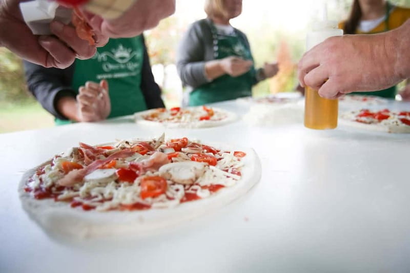 Rome: Combo Pizza and Pasta Cooking Class with Wine - Shaping three kinds of dough and pasta