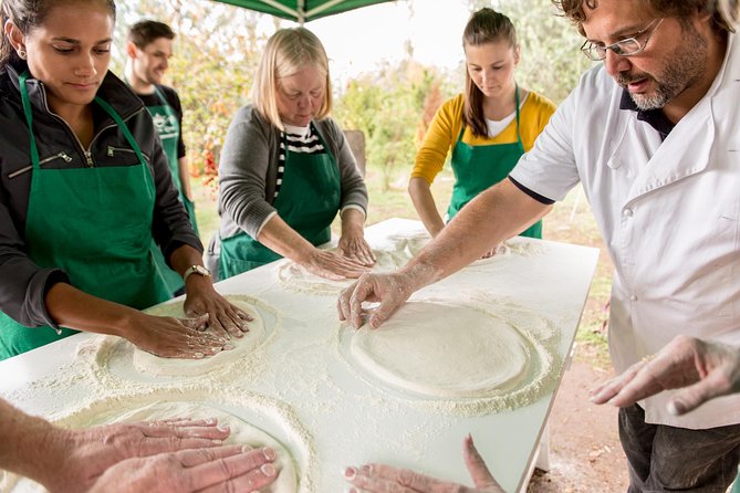 Rome Cooking Class: Make Pizza and Pasta with Wine & Dessert - The trip to Laurentina and the countryside venue