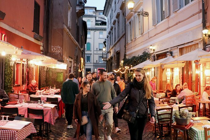 Rome Food Tour: Hidden Gems of Trastevere with Dinner & Wine - Campo de’ Fiori begins with aperitivo