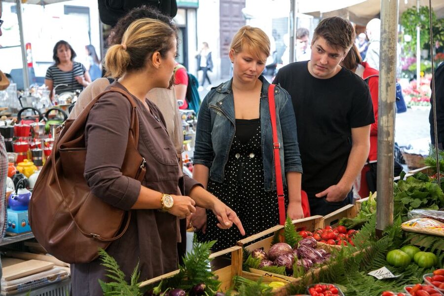 Rome: Food & Wine Tour of Campo de Fiori, Ghetto, Trastevere - Starting at Campo de Fiori Market