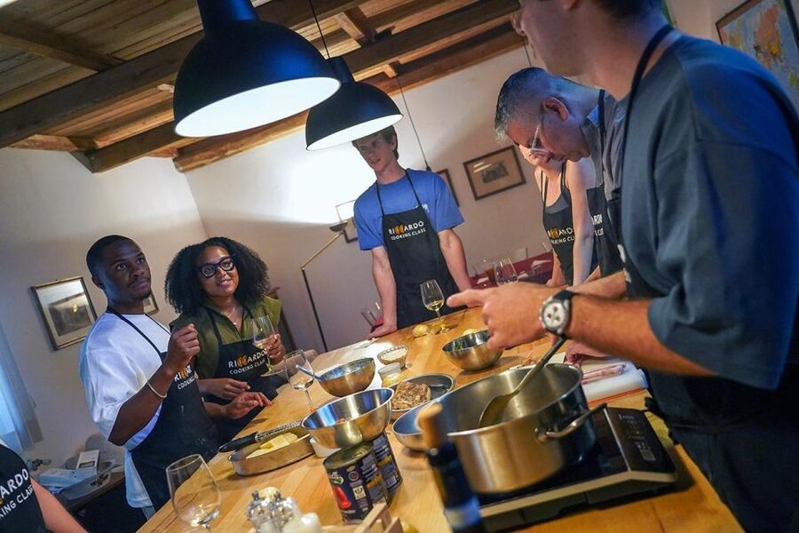 Rome: Fresh Pasta-Making Class with Italian Chef and Wine - The meal and wine are part of the value