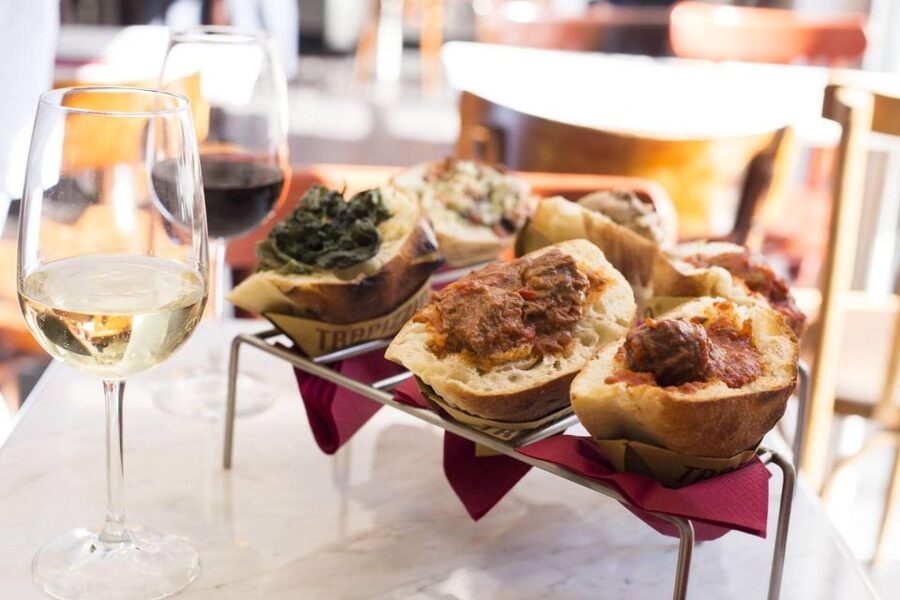 Rome: Gourmet Food Tour with Dinner & Barolo Wine - The route begins at La Nicchia Cafè