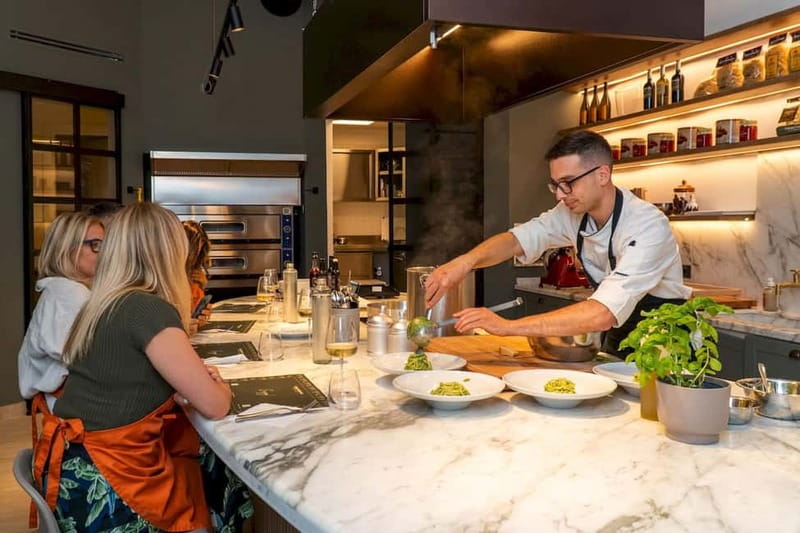Rome: Hands-On Pasta & Tiramisu Class with Unlimited Wine - Starting with flour, eggs, and fresh pasta dough
