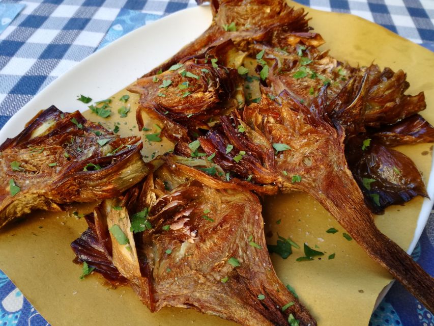 Rome: Jewish Ghetto & Campo de Fiori by Night Food Wine Tour - What you may eat and drink