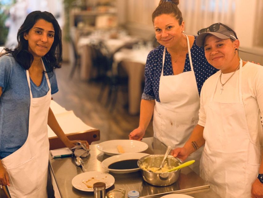 Rome: Pasta & Tiramisu Class with Free Flowing Fine Wine - Making tiramisu from scratch
