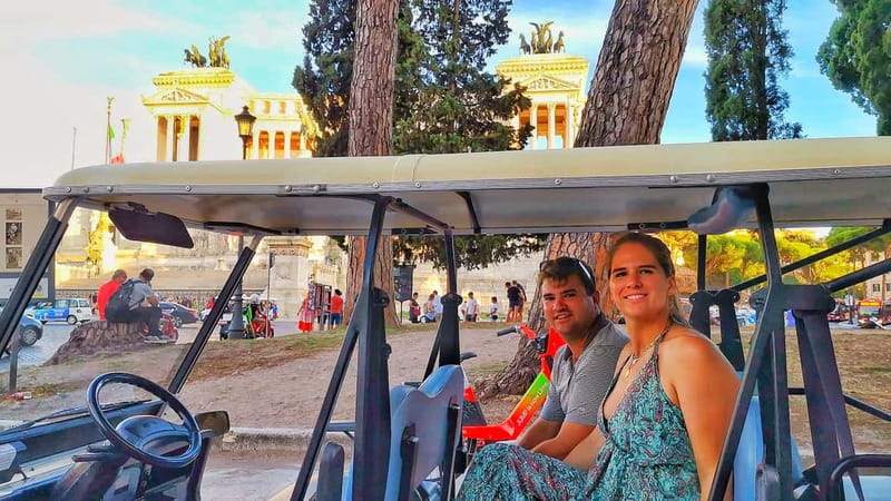 Rome: Private Guided Golf Cart Tour with Gelato or Wine - Picking the best time and length
