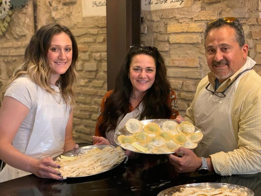 Rome: Roman Master Chef Cooking Class with Wine - Making pasta in a Roman restaurant