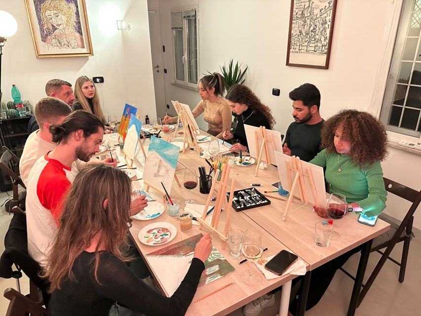 Rome: Small-Group Art Class with Wine - Entering the 17th-century palazzo studio