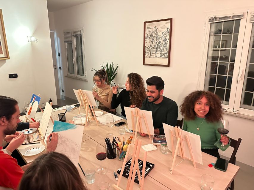 Rome: Small-Group Art Class with Wine - Timing, language, and practical planning