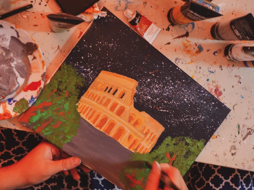 Rome: Tipsy Painting Class with Fine Wine and Arts - Is $70 a Fair Price?