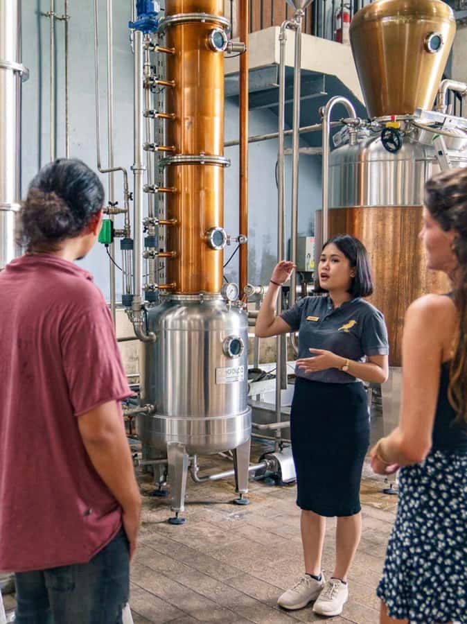 Sababay Winery Bali: Winery Tour with Wine Tasting - The wine tasting and outdoor lounge