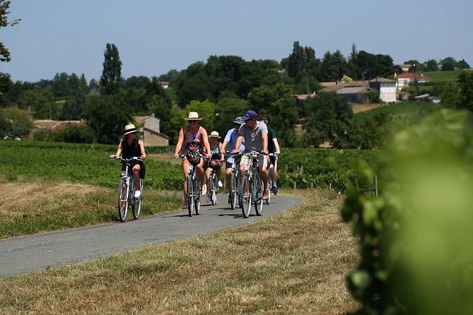 Saint-Emilion Small-Group Electric Bike Wine Tour Tastings & Lunch from Bordeaux - A family estate, lunch, and the first wine lesson