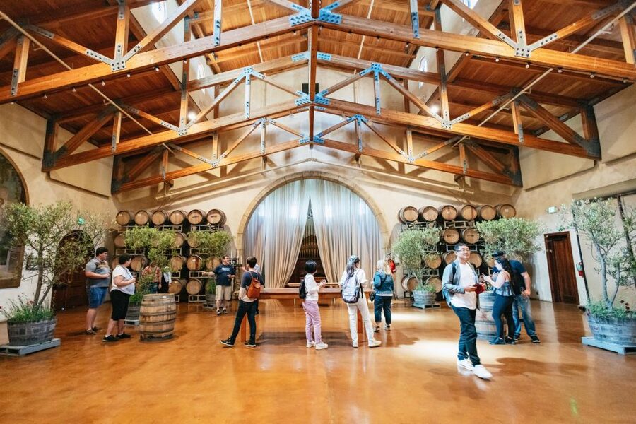 San Francisco: Muir Woods, Napa & Sonoma Valley Wine Tour - The Golden Gate Bridge finishes the day