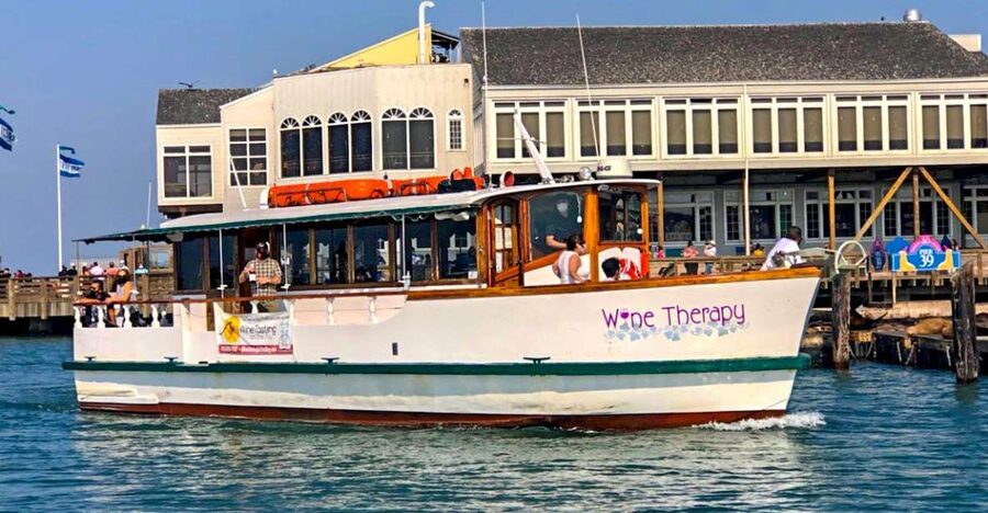 San Francisco: Wine Tasting on the Bay - Leaving Pier 39 beside the sea lions