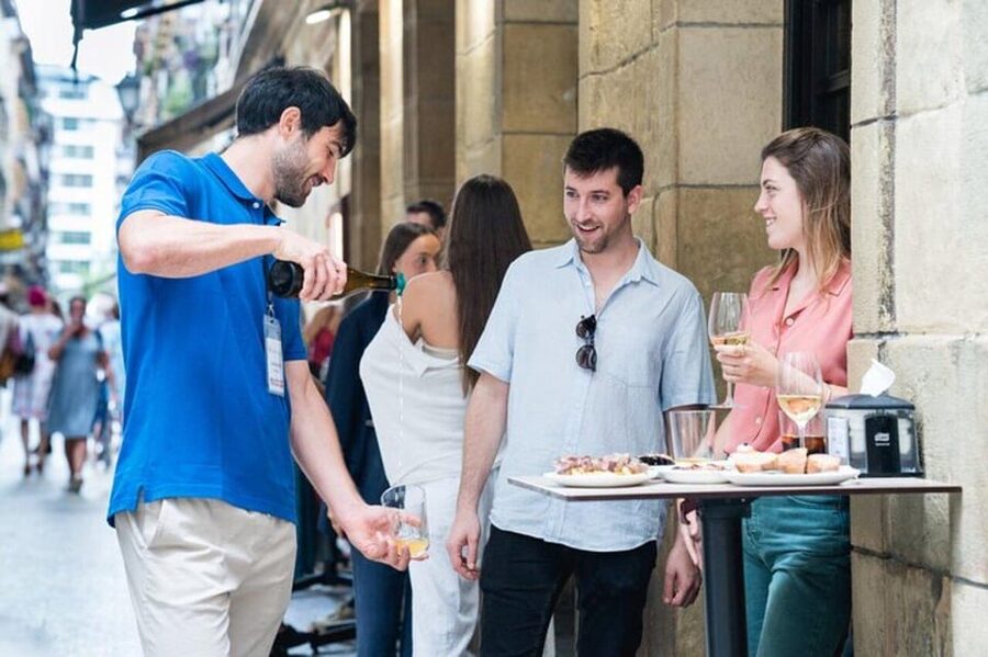 San Sebastian Food Tour: Pintxo Tasting Paired with Wines - Five bar stops and eight carefully chosen bites