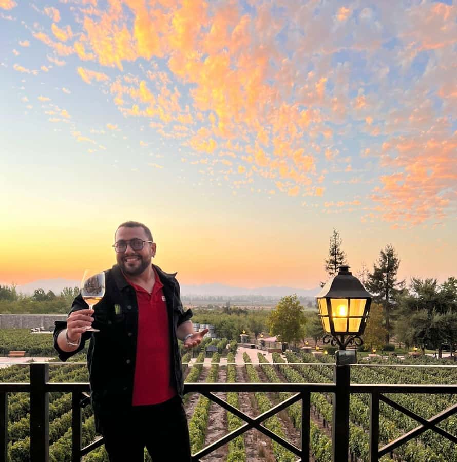 Santiago: Alyan Winery Sunset with Wine Tastings and Dinner - Leaving Santiago by van for the Santa Rita area