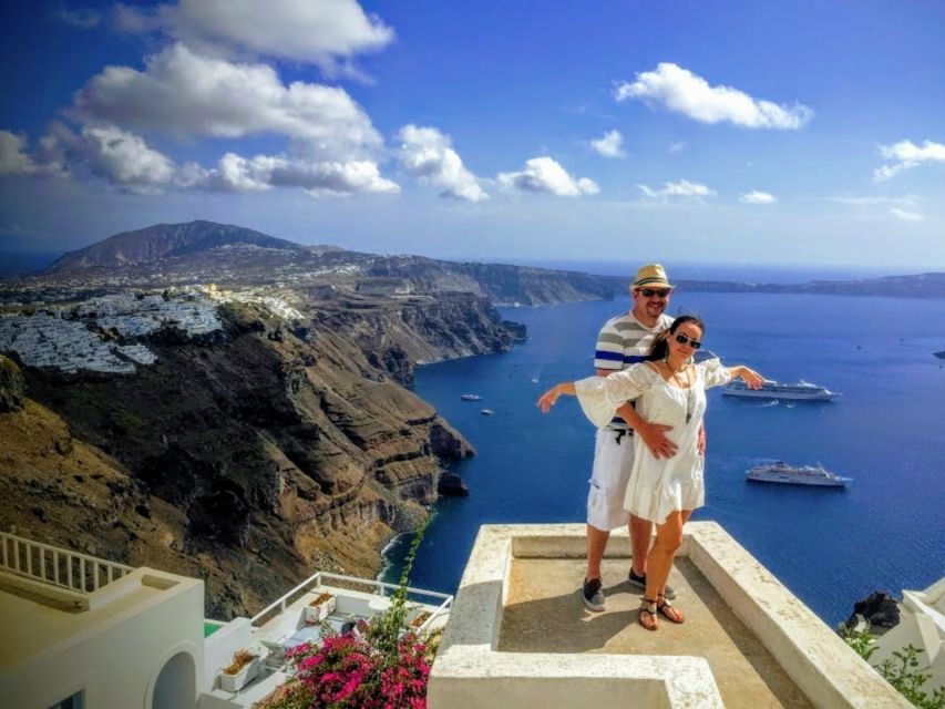 Santorini: Guided Tour to 3 Wineries with Wine Tastings - Anhydrous Cellar Door and the longest tasting