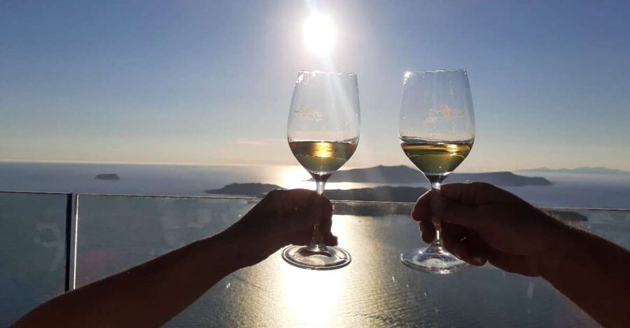 Santorini: Guided Wineries Private Tour with Wine Tastings - Koutsoyannopoulos Wine Museum below the ground