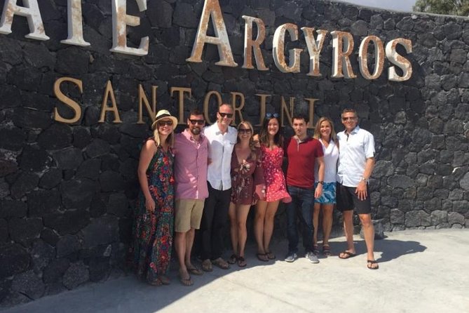 Santorini Wine Adventure with 12 Wine Tastings, Tapas and Sunset - Santo Wines and the full sunset