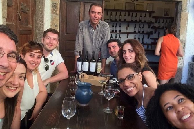 Santorini Wine Adventure with 12 Wine Tastings, Tapas and Sunset - The changing winery lineup