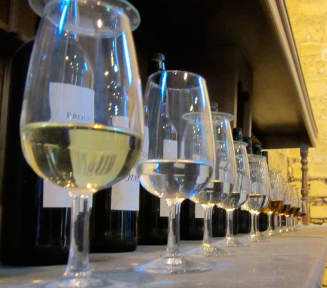 Seville: Jerez, Cadiz Wine Tasting with Optional Horse Show - Inside a Jerez bodega