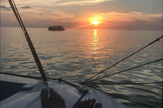 Small Group Key West Adult Sunset & Moët Sail & Amazing Cheeses - What happens at Key West Bight Marina