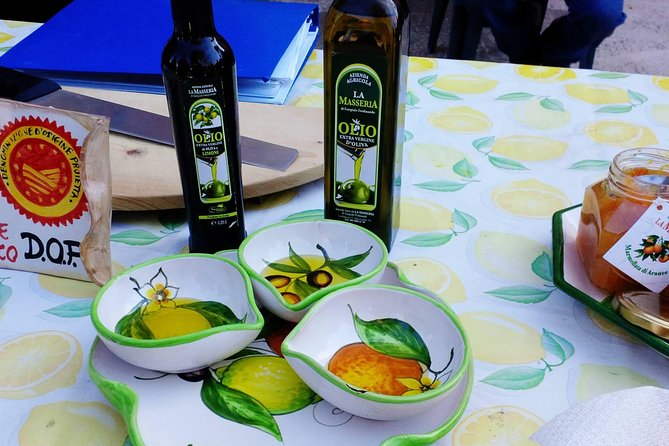 Sorrento Farm and Food Experience including Olive Oil, Limoncello, Wine tasting - What the price includes at $114.05