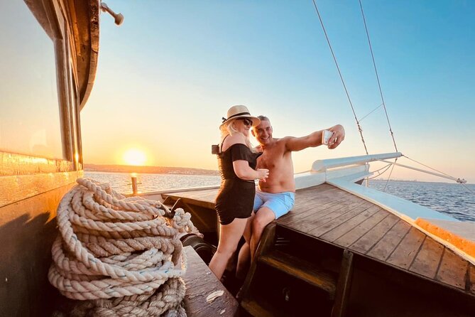 Sunset Cruise with Greek BBQ & Unlimited Aperol Spritz, Beer Wine - A relaxed evening from Rhodes harbor