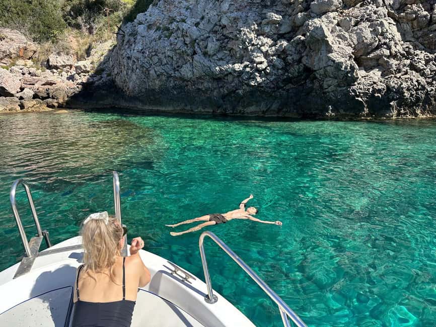 Taormina: Boat Tour with Sicilian Wine Tasting - Blue Grotto and the Coast Near Isola Bella