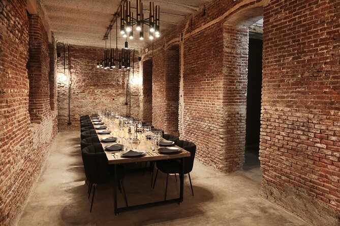 Taste of Spain: Tapas Cooking Class with Bottomless Wine Pairing - From the cooking station to the shared table
