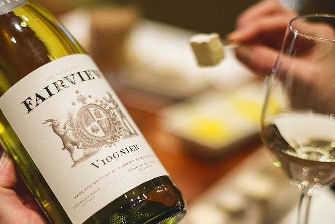 Taste + Tram the Winelands Tour: Franschhoek, Stellenbosch, Paarl - Fairview sets the tone with cheese and wine