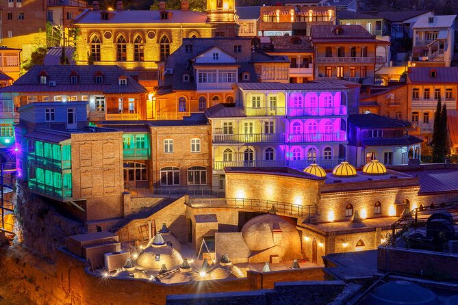 Tbilisi:Evening Walking & Talking Tour with Wine & Boat Ride - Starting at Rose Revolution Square at 6pm