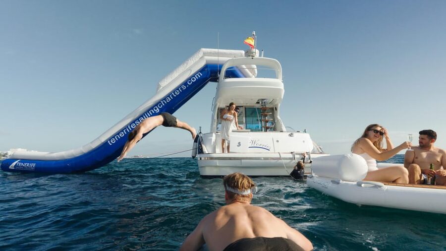 Tenerife: Shared Yacht Cruise with Champagne and Tapas - Seasickness, sun, and what to pack