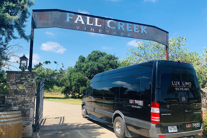 Texas Hill Country Group Wine Tour by Limousine - Timing, traffic and group size matter