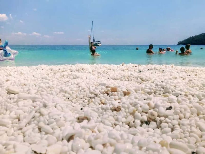 Thassos: Full-Day Cruise with BBQ, Wine, and Swim Stops - Music, wine, and the social side of the boat