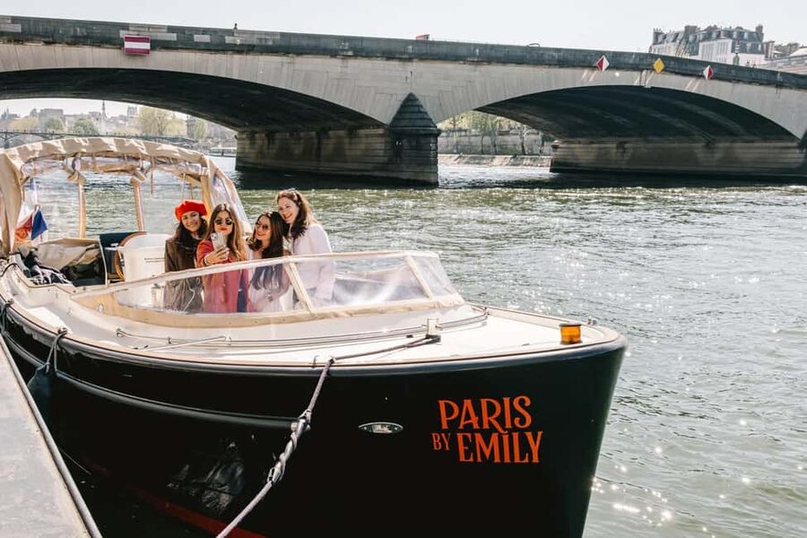 The Official Emily in Paris Champagne Seine Cruise - Starting at Invalides, not the Louvre
