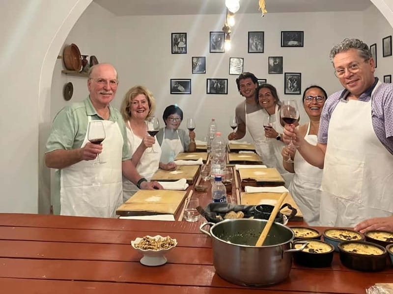 Tirana: Traditional Cooking Class with Wine & Raki Tasting - Homemade wine and raki with the cooking