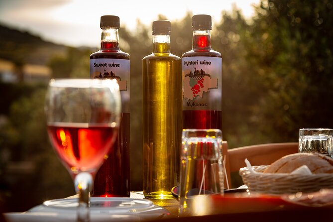 Tour and Wine Tasting in Mykonian Land - Greek songs and a family welcome