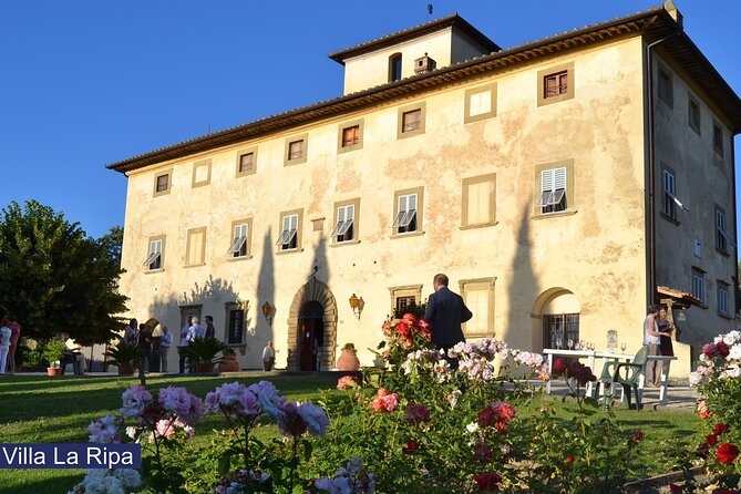 Tour through the vineyards and wine and olive oil tasting in Tuscany - The winery visit comes first