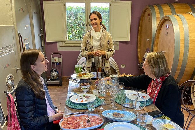 Tuscan Wine Tour in Lucca by van - Second stop: organic wine and a countryside lunch