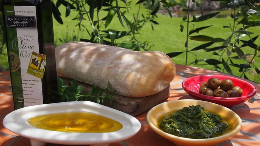 Waiheke Island Gourmet Food and Wine Tour with Lunch - The first tasting: oysters, wine, and island produce