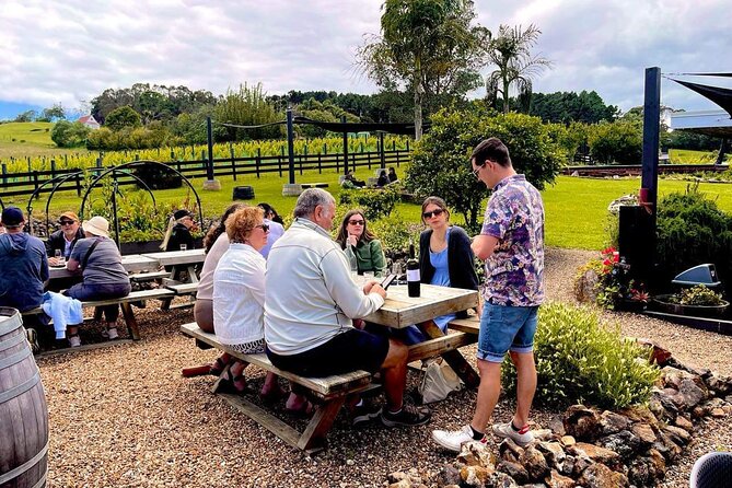 Waiheke Island Wine Tour with Scenic Vineyards & Tastings - Mudbrick Winery: the scenic finish