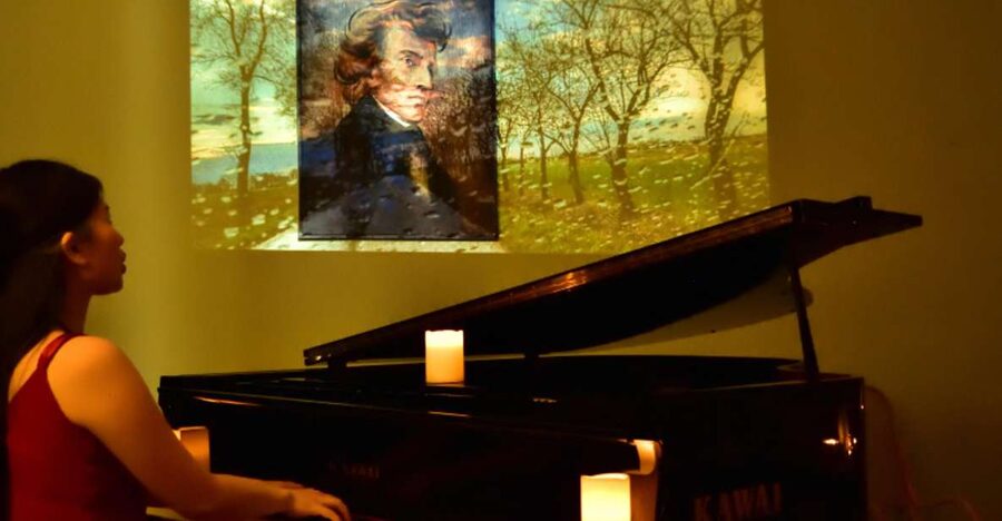 Warsaw Concert: Chopin – Painted by Candlelights with Wine - Entering a pre-war Warsaw salon