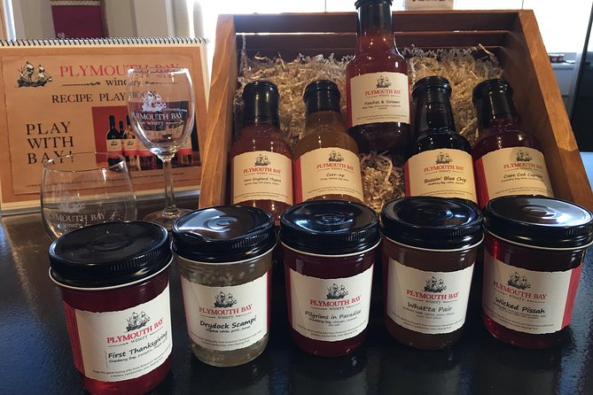 Wine and Wine Jelly-Sauce Tasting on Plymouth Bay - What makes Plymouth Bay Winery different