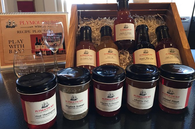 Wine and Wine Jelly-Sauce Tasting on Plymouth Bay - Arriving at 114 Water Street