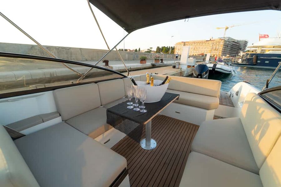 Zadar: Sunset and Night Cruise with Unlimited Sparkling Wine - The Sea Organ from the quiet side